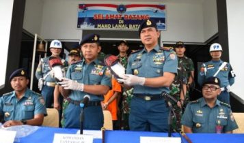 TNI-AL Gagalkan Penyeludupan Sabu 204 Gram Dari TKI di Batam