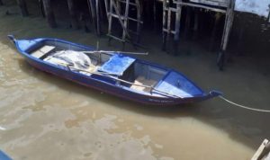 Pompong Ketinting bantuan DKP Kepri yang di klaim warga tidak tepat sasaran