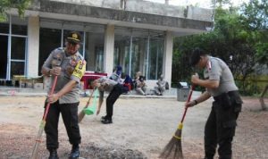 Jelang HUT Bhayangkara, Polres Tanjungpinang Goro Massal di Ponpes Al-Kautsar