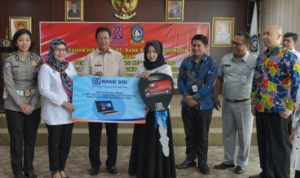 BRI sumbang mobil Samsat keliling