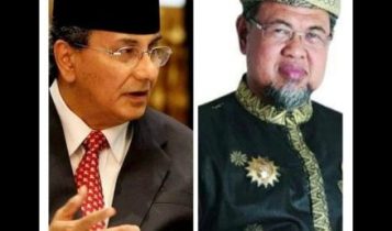 Dua tokoh penting pembentuk dan pembangun bumi bunda tanah Melayu provinsi Kepri, Huzrin Hood dan Ismeth Abdullah