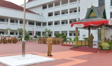 Apel Pagi Plt.Gubernur Kepri Minta Pegawai Tunjukan Pengabdian Terbaik Untuk Masyarakat