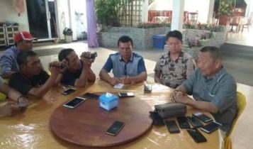Bobby Jayanto Saat menggelar Press Rilies Dengan Wartawan di Tanjungpinang