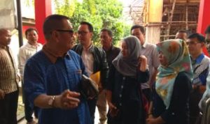 Bobby Jayanto didampingi Pengacara Kader dan simpatisanya dari Partai Nasdem juga hadir di Mapolres Tanjungpinang