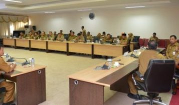 Rakor Evakuasi Kegiatan APBD 2019 Isdianto Perintahkan OPD kordionasi dengan TP4D kejaksaan