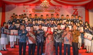 Ramah Tamah dan Hiburan Rakyat dalam Rangka HUT RI ke 74 di Kepri Plt.Gubenur Kepri Gelorakan Perang Melawan Narkoba