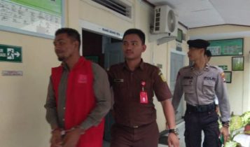 Kembali Terlibat Narkoba Disertir Polisi Ari Jeger dituntut 9 Tahun Penjara Oleh Jaksa penuntut umum di PN Tanjungpinang