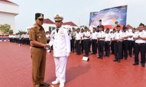 Plt.Gubernur Kepri H.Isdianto memberi selamat kepada Aparur Perhubungan pada HUT Perhubungan Nasional 17 September 2019