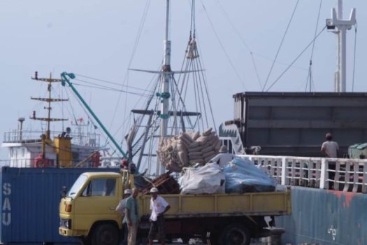 Bongkar Muat di salah satu Pelabuhan Kargo Tanjungpinang Provinsi Kepri Bongkar Muat di salah satu Pelabuhan Kargo Tanjungpinang Provinsi Kepri