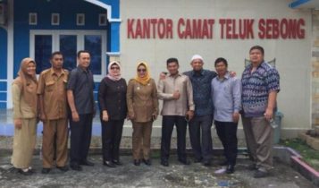 Kunjungan DPRD Bintan ke Kecamatan Teluk Sebong Bintan