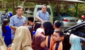 PT.Banyan Tree Bintan bersama Fakultas Teknik Umrah Tanjungpinang Perkenalkan ekstrakulikuler Science Technology and Enginering dan Mathematics STEM ke pada siswa SDN 004 Teluk Sebong Bintan
