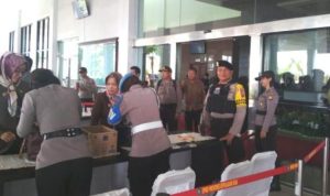 Pelantikan Ketua dan wakil Ketua DPRD Kepri Polisi turunkan 330 Personil gabungan untuk melakukan pengamanan
