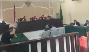 Sidang Vonis Percobaan Nakhoda MT.Afra Oak di PN Tanjungpinang