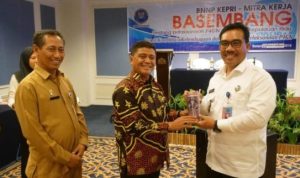 Berantas Narkoba Wakil BUpati Bintan Dalmasri Syam sepakat membentuk Satgas Dengan BNNP Kepri