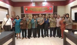 Jelang Natal Pengurus Greja Silaturahmi Dengan Polres Tanjungpinang
