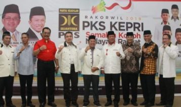 Rakorwil PKS Provinsi Kepri daihadiri sejumlah Bakal Calon Kandidat Gubernur dan wakil Gubernur Kepri