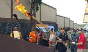 Badan Karantina Pertanian BKP Kelas II Tanjungpinang Musnahkan Barang Tegahan Asal Tiongkok Dan Singapura