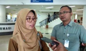 Plt.Direktur RSUP Raja Ahmad Thabib Provinsi Kepri dr.Elfiani Sandri.