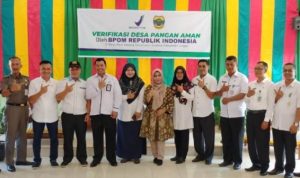 BP POM Verifikasi Desa Pangan Aman di Lingga