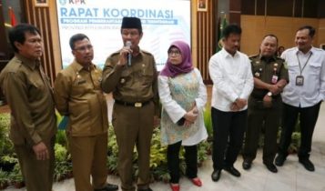 Didepan Wakil Ketua Komisi Pemberantasan Korupsi RI Lili Pintauli Siregar Plt.Gubernur Kepri Isdianto Sebut Kepri Terus Komit Berantas Korupsi