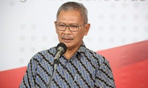Juru Bicara Pemerintah untuk Penanganan COVID 19 Achmad Yurianto dalam konferensi pers di Graha BNPB di Jakarta