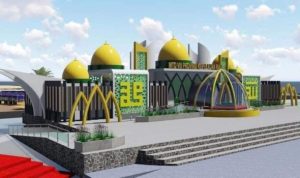 Master Plan Format Astaka MTQ ke VIII Provinsi Kepri Yang akan dibangun di Proyek Gurindam Tepi Laut Tanjungpinang