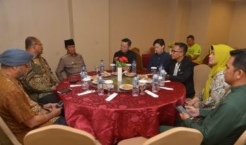 Plt.Gubernur dan Konjen Singapura Bahas Protokol Penanganan Corona