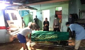 Jazad Korban Gantung diri saat di Rvakuasi