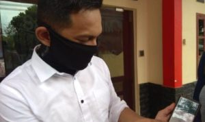 Ksaat Reskrim Polres Tanjungpinang AKP.Rio Reza Perindra saat adanya Photoi dugaan kekerasan yang dilakukan Oknum anggota DPRD Tanjungpinang