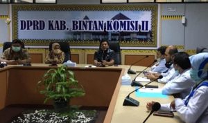 Pertemuan Rapat Dengar Pendapat Hering DPRD Bintan dengan PLN mengenai Listrik Gratis dan tagihan Listrik membengkak