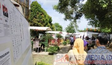 Salah satu TPS pada Pemilu 2019.