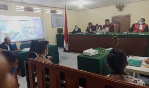 Sidang Perkara TPPU Aman Alias Asun Tiga anak Terdakwa dihadirkan sebagai saksi