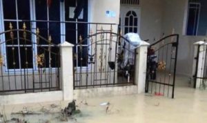 Diguyur Hujan Sejumlah Rumah di Karimun Banjir