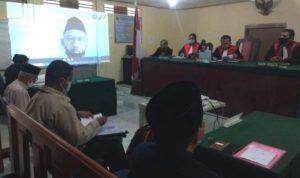 Sidang Penggelapan Kas masjid Penyegat dengan terdakwa Zulkarnain dilaksanakan Secara Virtual di PN Tanjungpinang scaled