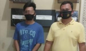 Tersangka Ar Duda Cabul yang dilaporkan orang tua korban ke Polisi.