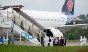 Sebanyak 150 TKA PT.BAI Dari Cina Tiba di Bandara RHF Tanjungpinang
