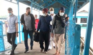 Kades Desa Penuba timur ditangkap dan ditetapkan Poles Lingga sebagai tersangka korupsi