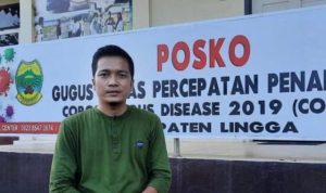 Juru bicara satuan tugas penanganan COVID 19 Lingga Wirawan