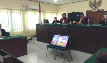 Sidang Virtual Kasus Sabu 1 Kg Jumadi Divonis 10 Tahun Penjara di PN Tanjungpinang