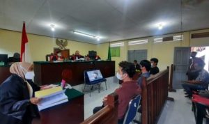 PN Tanjungpinang kembali menggelar sidang secara virtual atas kasus TPPU Narkoba dengan terdakwa Ellen. F Roland Presmedia.id scaled