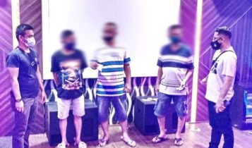 Tiga dari 6 Pengguna Narkoba yang diamankan Polsek Bintan Timur