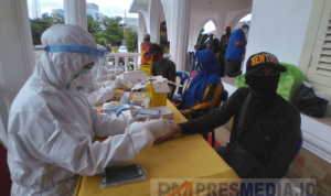 Berdasarkan data Satgas Percepatan dan Penanganan COVID 19 Kepri selama Januari 2021 sebanyak 1.009 orang terkonfirmasi positif corona. F Ismail presmedia.id