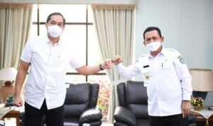 Gubernur Kepri Ansar Ahmad dan Menteri Perdagangan M Lutfi