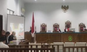 Sidang Korupsi BUMD Bntan di PN Tanjungpinang dilaksanakan secara Virtual
