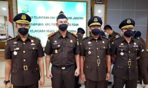 Tiga pejabat utama di Kejaksaan Negeri Kejari Tanjungpinang lakukan Serahterima Jabatan