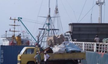 Aktivitas bongkar muat barang di Pelantar I Tanjungpinang beberapa waktu lalu. Aktivitas bongkar muat barang di Pelantar I Tanjungpinang beberapa waktu lalu.