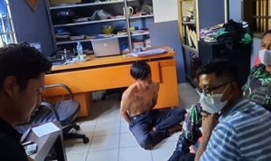 Deni ditetapakan Tersangka pencuri Kotak Infak Masjid As Syifa Perumahan Bumi Air Raja KM 14 kelurahan Pinang Kencana Tanjungpinang