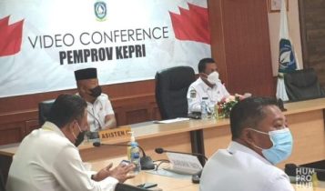 Rapat Penanganan pandemi Covid 19 di Kepri
