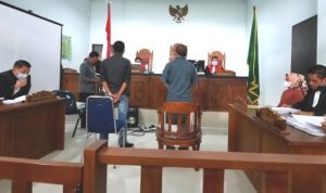 Sidang Perkara dugaan Gelar Akademik Palsu anggota DPRD kota Tanjungpinang Rini Pratiwi di PN Tanjungpinang