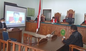 Terdakwa TPPU Elen divonis 3 Tahun penjara oleh Hakim PN dalam sidang yang berlangsung secara Online di PN Tanjungpinang